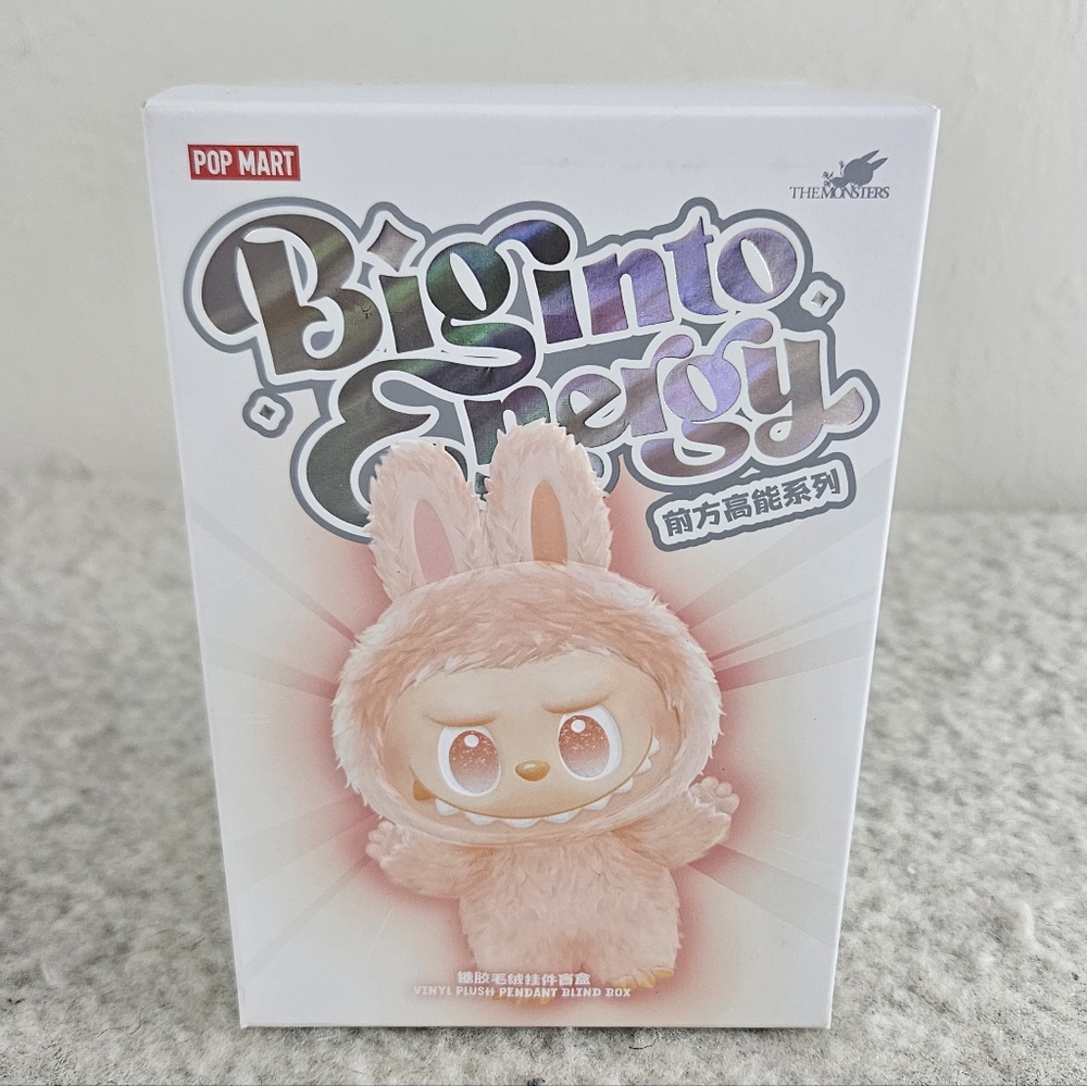 (NEW Sealed) SERENITY The Monsters Labubu Big into Energy Vinyl Face Plush